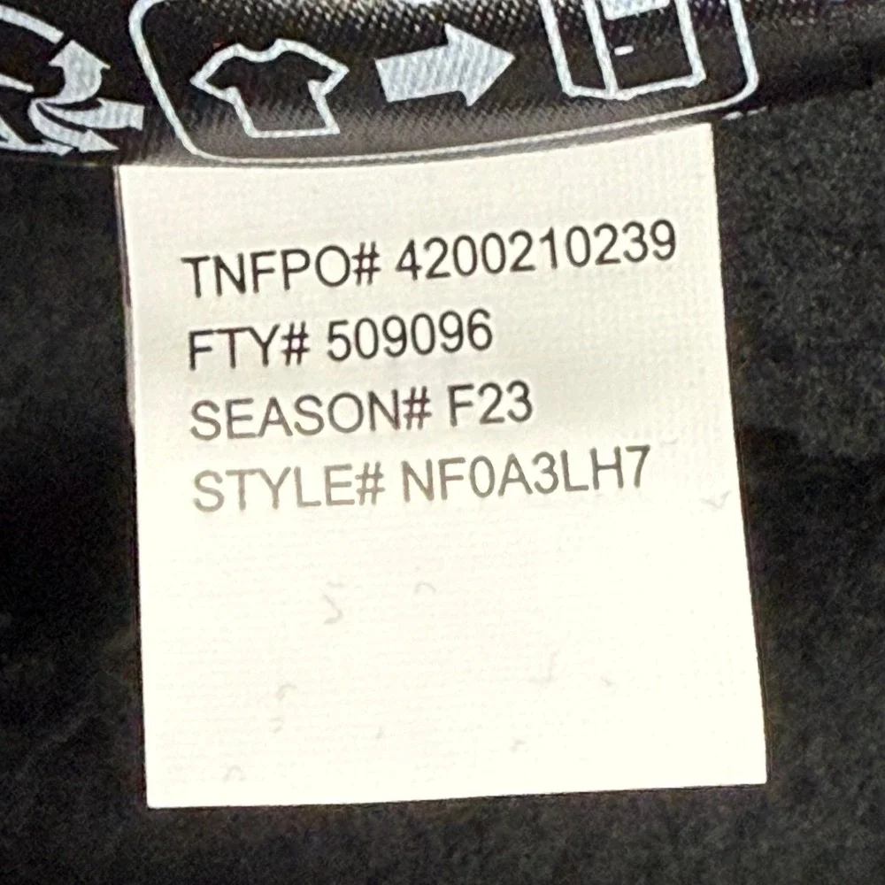 The‎ North Face Mens Black Heather Sweater Fleece Jacket M New With Tags